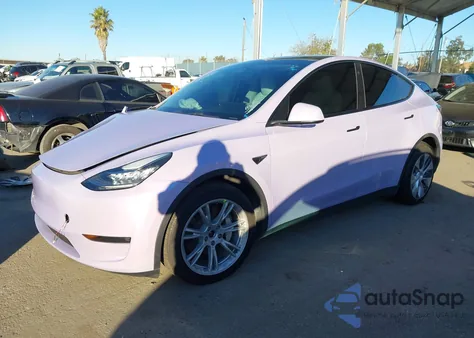2021 Tesla Model Y Long Range Dual Motor All-Wheel Drive из США, поврежденный, VIN 5YJYGDEE8MF298699